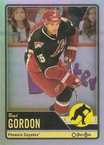 #149 Boyd Gordon - Phoenix Coyotes - 2012-13 O-Pee-Chee - Rainbow Hockey
