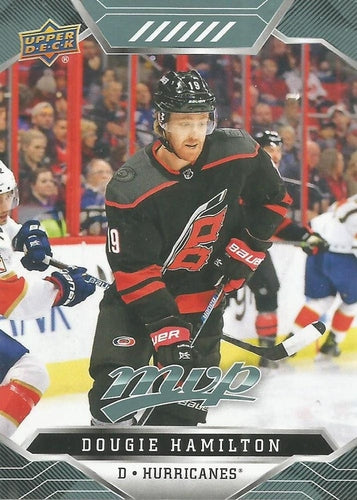 #149 Dougie Hamilton - Carolina Hurricanes - 2019-20 Upper Deck MVP Hockey