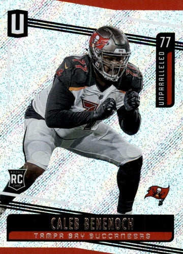 #149 Caleb Benenoch - Tampa Bay Buccaneers - 2019 Panini Unparalleled Football
