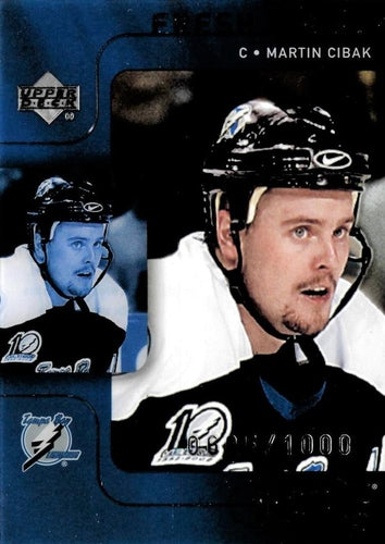 #149 Martin Cibak - Tampa Bay Lightning - 2001-02 Upper Deck Ice Hockey