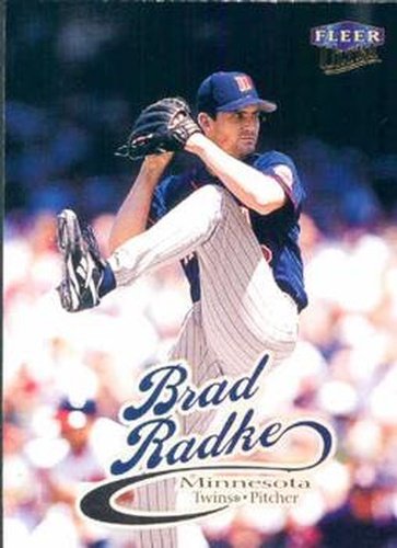 #149 Brad Radke - Minnesota Twins - 1999 Ultra Baseball