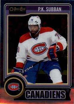 #149 P.K. Subban - Montreal Canadiens - 2014-15 O-Pee-Chee Platinum Hockey