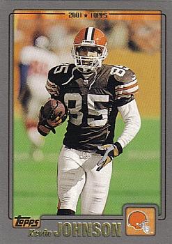 #149 Kevin Johnson - Cleveland Browns - 2001 Topps Football