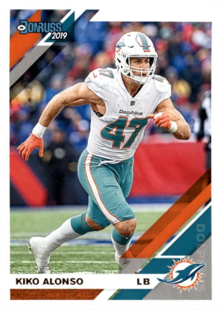 #149 Kiko Alonso - Miami Dolphins - 2019 Donruss Football