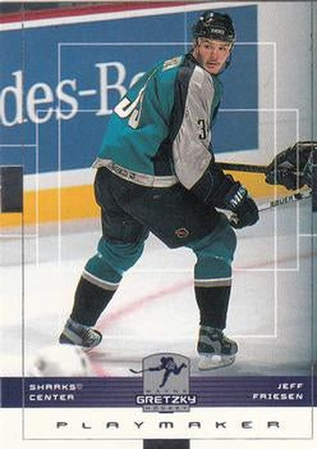 #149 Jeff Friesen - San Jose Sharks - 1999-00 Upper Deck Wayne Gretzky Hockey