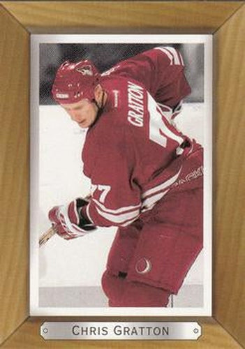 #149 Chris Gratton - Phoenix Coyotes - 2003-04 Upper Deck Beehive Hockey