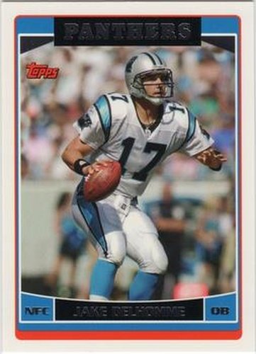 #149 Jake Delhomme - Carolina Panthers - 2006 Topps Football