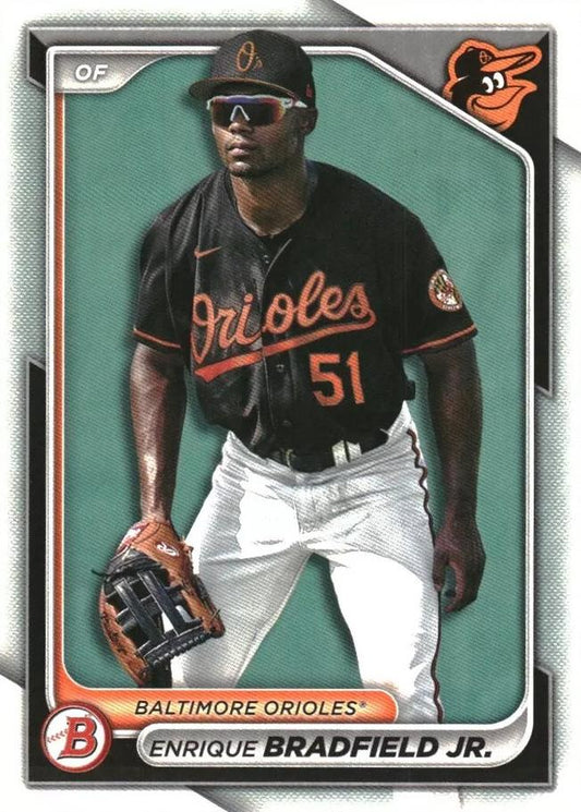 #BP-149 Enrique Bradfield Jr. - Baltimore Orioles - 2024 Bowman - Prospects Baseball