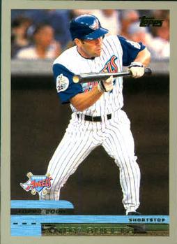 #149 Andy Sheets - Anaheim Angels - 2000 Topps Baseball