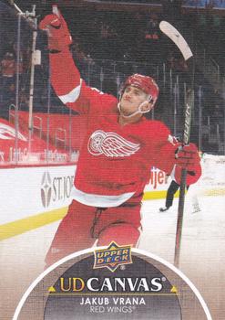 #C149 Jakub Vrana - Detroit Red Wings - 2021-22 Upper Deck - UD Canvas Hockey