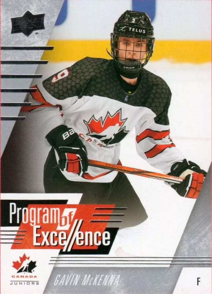 #149 Gavin McKenna - Canada - 2024 Upper Deck Team Canada Juniors Hockey