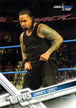 #149 Jimmy Uso - 2017 Topps WWE Then Now Forever Wrestling