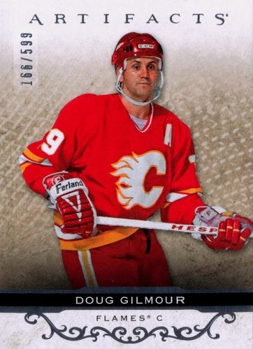 #149 Doug Gilmour - Calgary Flames - 2021-22 Upper Deck Artifacts Hockey