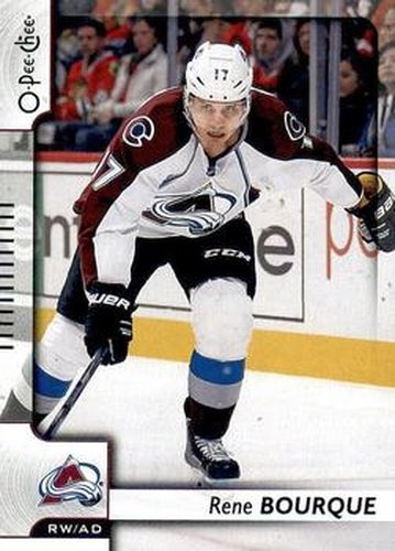 #149 Rene Bourque - Colorado Avalanche - 2017-18 O-Pee-Chee Hockey