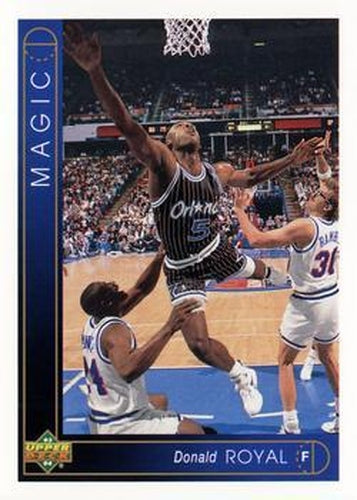 #149 Donald Royal - Orlando Magic - 1993-94 Upper Deck Basketball