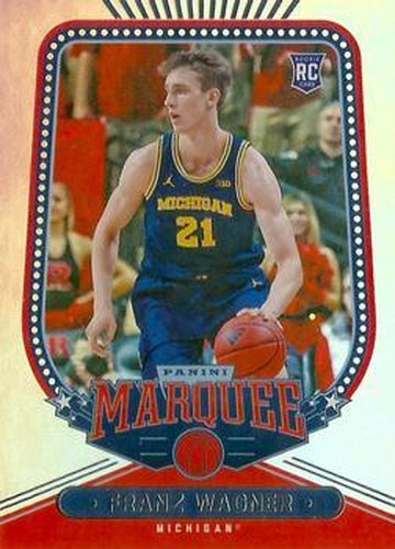 #149 Franz Wagner - Michigan Wolverines - 2021 Panini Chronicles Draft Picks Basketball