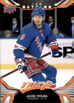 #149 Jacob Trouba - New York Rangers - 2022-23 Upper Deck MVP - Ice Battles Hockey
