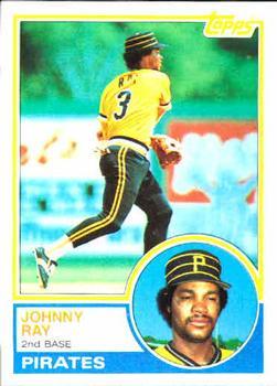 #149 Johnny Ray - Pittsburgh Pirates - 1983 Topps Baseball