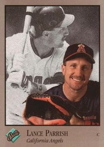 #149 Lance Parrish - California Angels - 1992 Studio Baseball