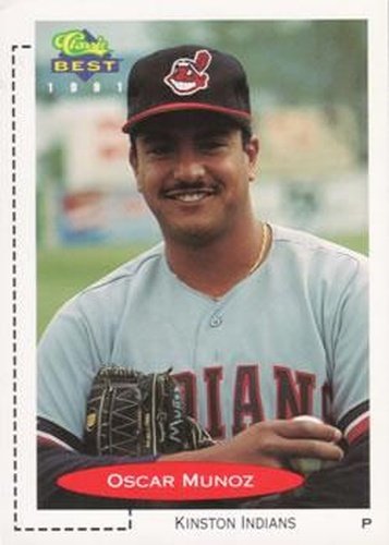 #149 Oscar Munoz - Kinston Indians - 1991 Classic Best Baseball