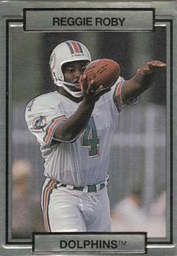 #149 Reggie Roby - Miami Dolphins - 1990 Action Packed Football
