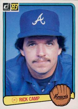#149 Rick Camp - Atlanta Braves - 1983 Donruss Baseball