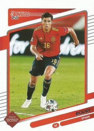 #149 Rodri - Spain - 2021-22 Donruss Road to FIFA World Cup Qatar 2022 Soccer