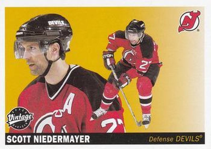 #149 Scott Niedermayer - New Jersey Devils - 2002-03 Upper Deck Vintage Hockey