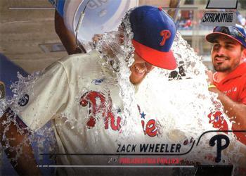 #149 Zack Wheeler - Philadelphia Phillies - 2022 Stadium Club Baseball