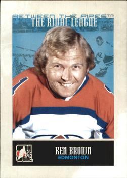 #149 Ken Brown - Edmonton Oilers - 2009-10 In The Game Between The Pipes Hockey