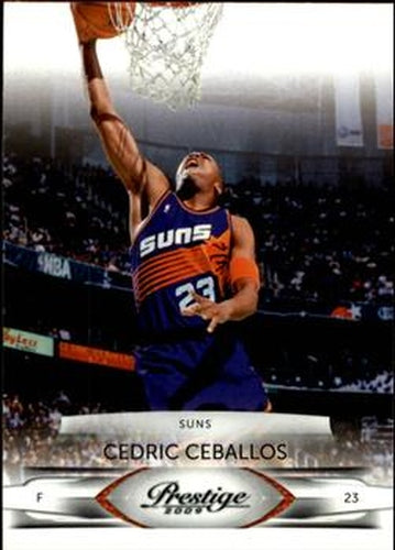 #149 Cedric Ceballos - Phoenix Suns - 2009-10 Panini Prestige Basketball