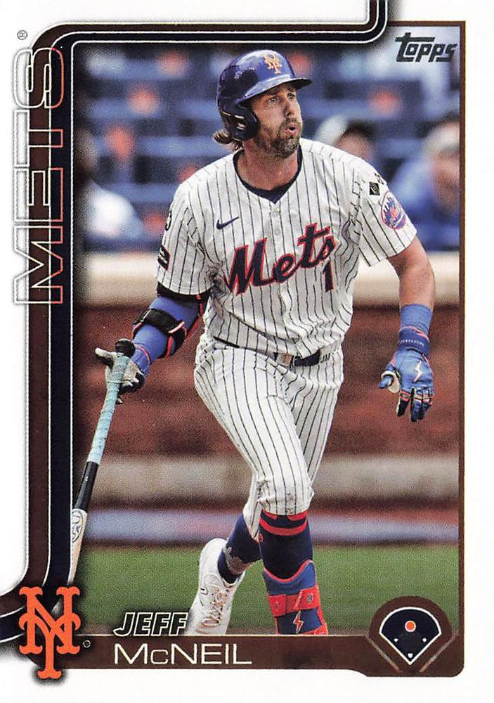#149 Jeff McNeil - New York Mets - 2025 Topps Baseball