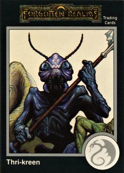 #149 Thri-kreen Mantis Warrior - 1991 TSR Advanced Dungeons & Dragons - Silver