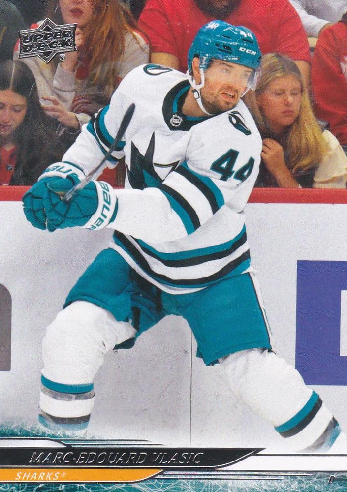 #149 Marc-Edouard Vlasic - San Jose Sharks - 2024-25 Upper Deck Hockey
