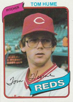 #149 Tom Hume - Cincinnati Reds - 1980 Topps Baseball