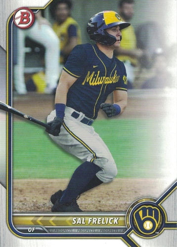 #BP-149 Sal Frelick - Milwaukee Brewers - 2022 Bowman - Prospects Baseball