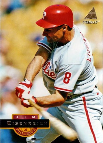 #149 Jim Eisenreich - Philadelphia Phillies - 1994 Pinnacle Baseball