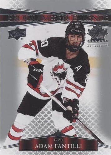 #149 Adam Fantilli - Canada - 2022-23 Upper Deck Team Canada Juniors Hockey