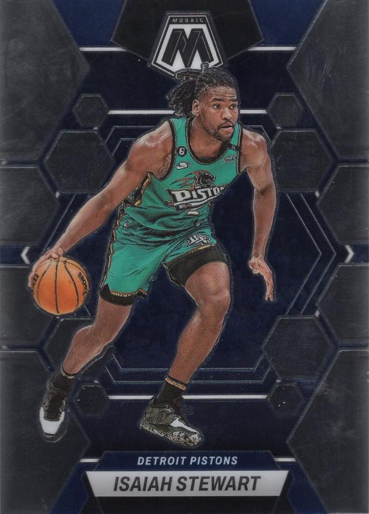 #149 Isaiah Stewart - Detroit Pistons - 2022-23 Panini Mosaic Basketball