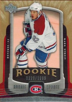 #149 Mark Streit - Montreal Canadiens - 2005-06 Upper Deck Rookie Update Hockey