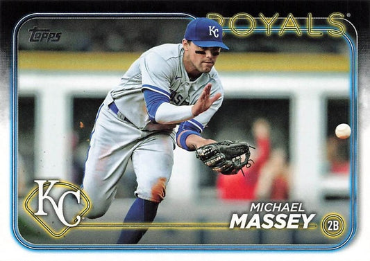 #14 Michael Massey - Kansas City Royals - 2024 Topps Baseball
