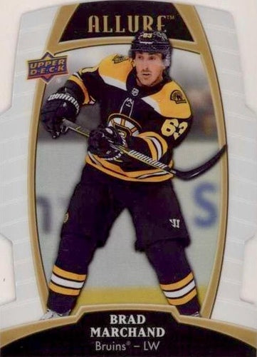 #14 Brad Marchand - Boston Bruins - 2019-20 Upper Deck Allure - White Rainbow Hockey