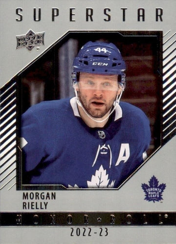#HR-14 Morgan Rielly - Toronto Maple Leafs - 2022-23 Upper Deck - Honor Roll Hockey