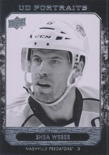 #P-14 Shea Weber - Nashville Predators - 2014-15 Upper Deck - UD Portraits Hockey