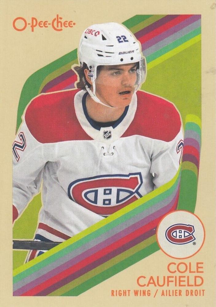 #14 Cole Caufield - Montreal Canadiens - 2023-24 O-Pee-Chee - Retro Hockey