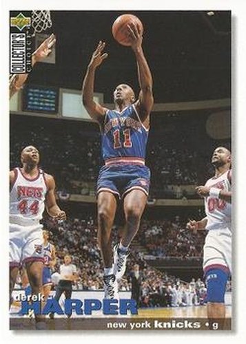 #14 Derek Harper - New York Knicks - 1995-96 Collector's Choice Basketball