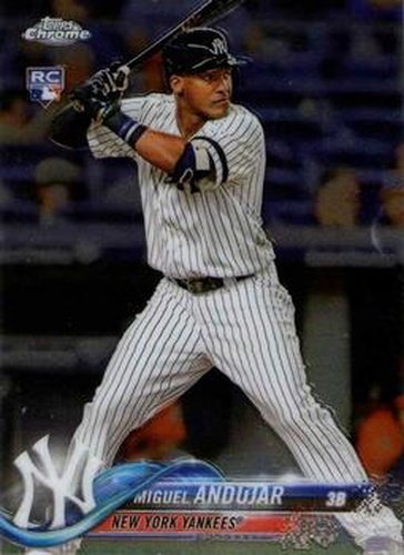 #14 Miguel Andujar - New York Yankees - 2018 Topps Chrome Baseball