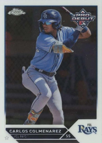 #PDC-14 Carlos Colmenarez - FCL Rays - 2023 Topps Pro Debut - Chrome Baseball