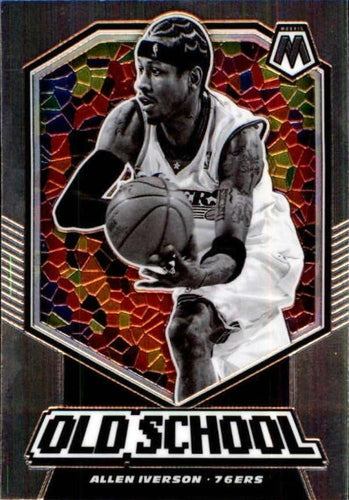 #14 Allen Iverson - Philadelphia 76ers - 2019-20 Panini Mosaic - Old School Basketball