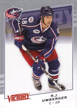 #264 R.J. Umberger - Columbus Blue Jackets - 2008-09 Upper Deck Victory Hockey